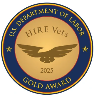 HIRE vets medal