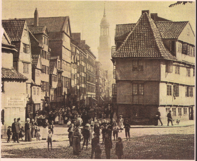 The Elbstraße in the 19th century
