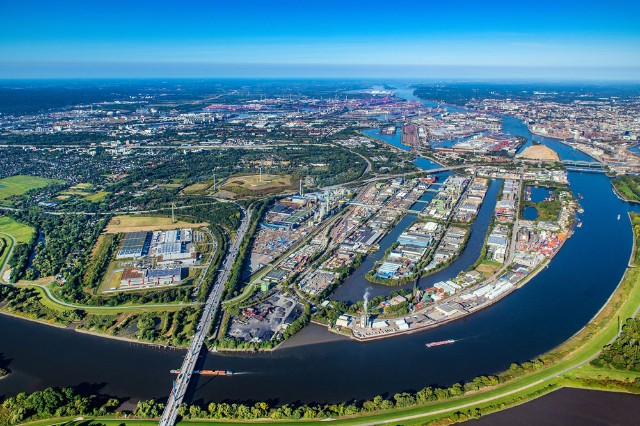 Aurubis Luftbild Hamburg