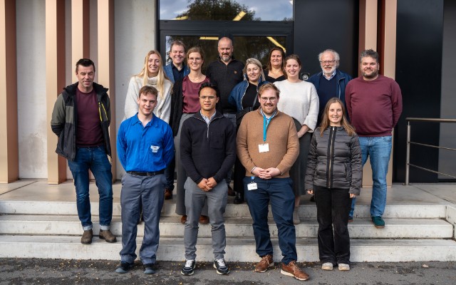 Groepsfoto persmoment STEM