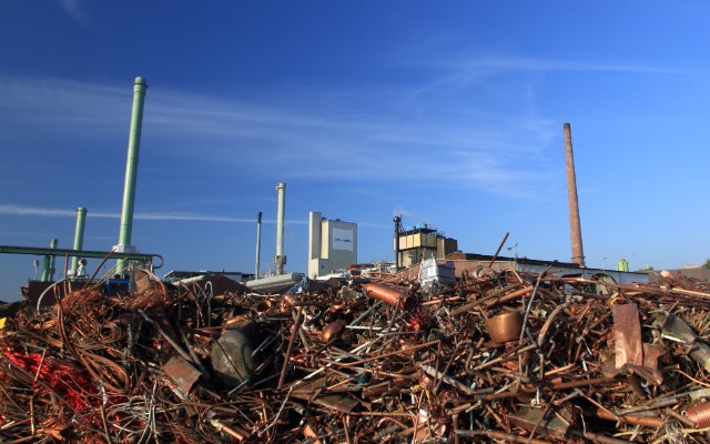 Recycling bei Aurubis